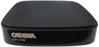 TV-тюнер Cadena CDT-1793 черный