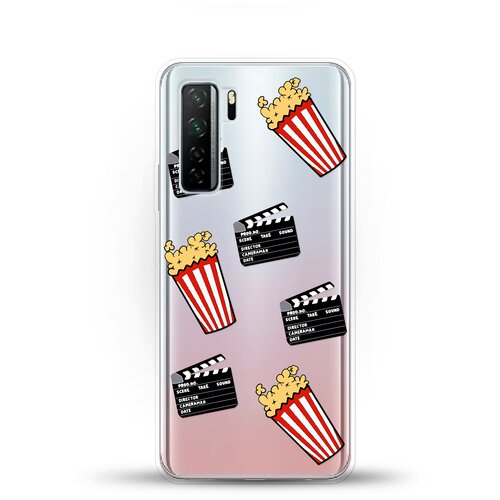 фото Силиконовый чехол movie на honor 30s andy & paul