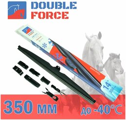 Щетка стеклоочистителя зимняя Double Force 350 мм (14") артикул DFW14