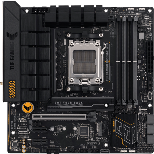 Материнская плата ASUS TUF GAMING B650M-E WIFI Retail материнская плата asus tuf gaming b660m e d4 lga1700 b660 4хddr4 hdmi dp matx