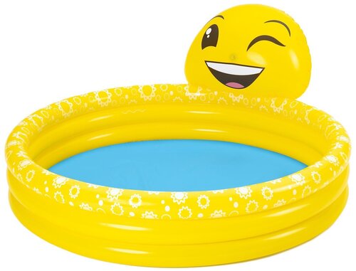 Бассейн Bestway Summer Smiles Sprayer Pool 53081, 165х69 см, 165х69 см
