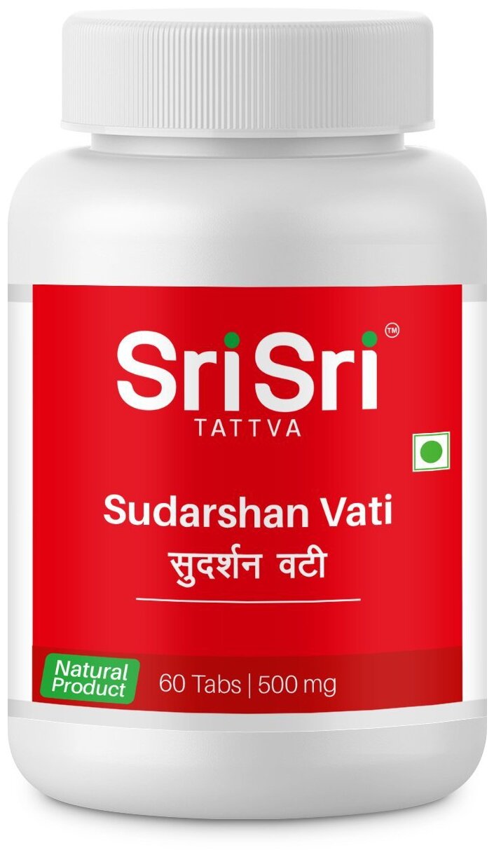 Таблетки Sri Sri Tattva Sudarshan vati, 0.5 г, 60 шт.