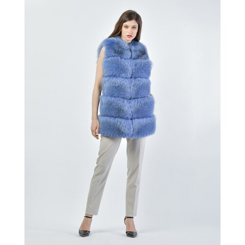 фото Жилет из меха лисы, marco ricci, 40 итальянский, 42 российский