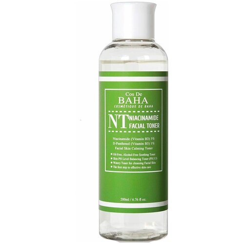 Cos de Baha Тоник балансирующий для сияния кожи с ниацинамидом Niacinamide Facial Toner