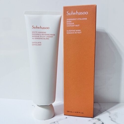 sulwhasoo white ginseng radiance refining mask 35ml Sulwhasoo Очищающая маска эксфолиант (120 мл) White Ginseng Radiance Refining Mask Masque Eclat