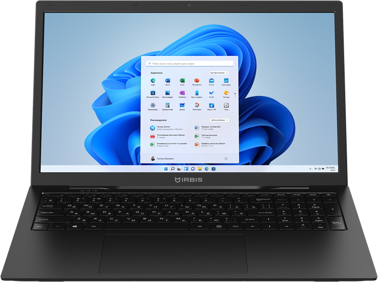 Ноутбук IRBIS 17NBC2001, 17.3" (1920x1080) IPS/AMD Ryzen 5 3500U/16ГБ DDR4/512ГБ SSD/Radeon Graphics/Win 11 Pro, черный (17NBC2001)
