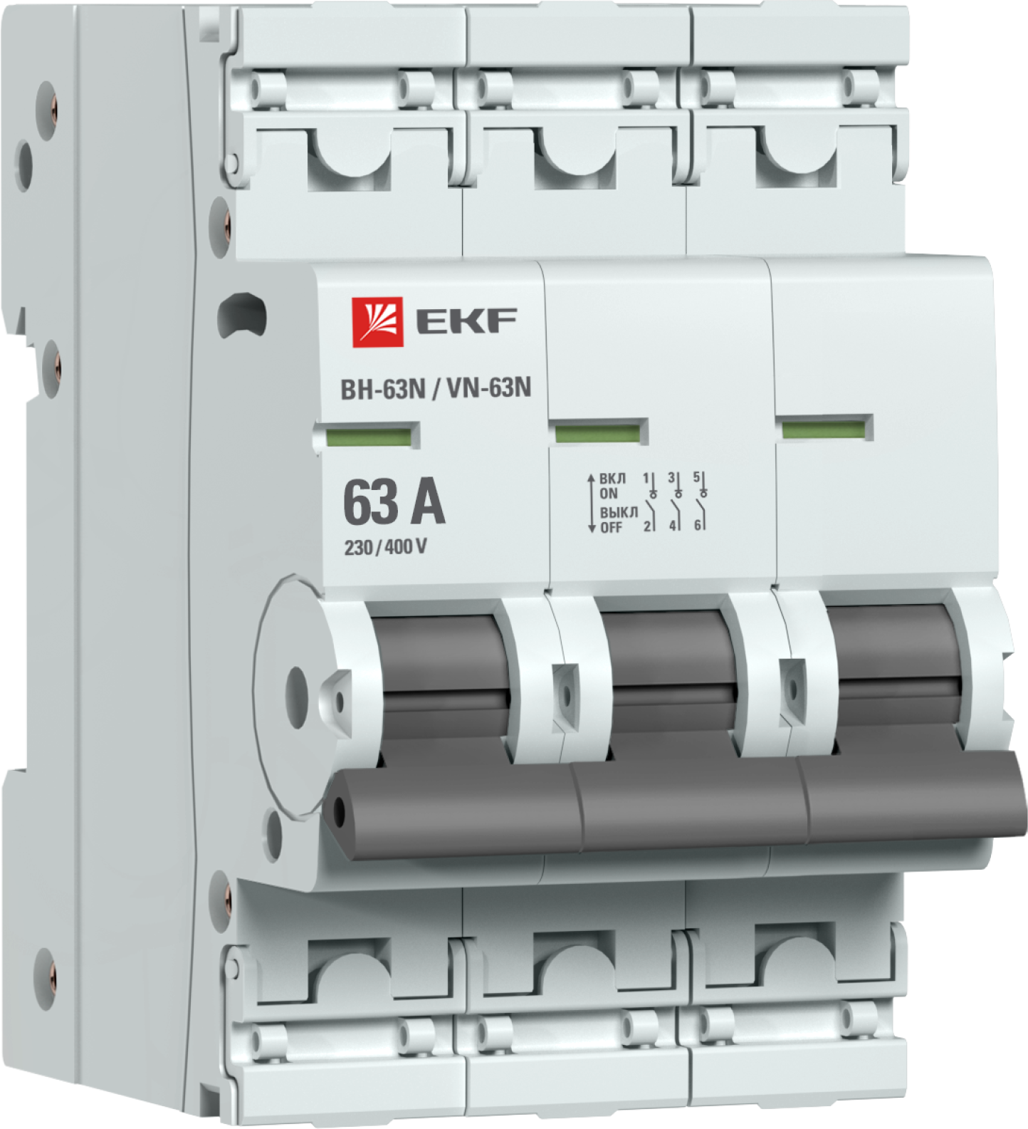 Выключатель нагрузки 3P 63А ВН-63N EKF PROxima