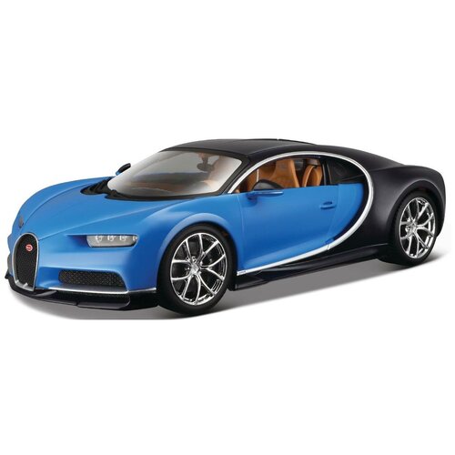 Машинка Welly Bugatti Chiron (24077) 1:24, 17 см, синий