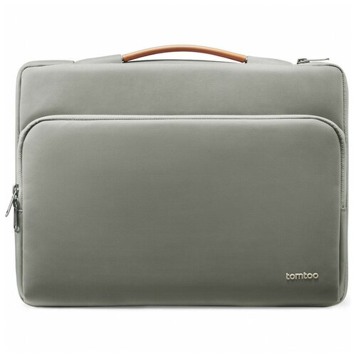 чехол сумка tomtoc defender laptop handbag a14 для macbook pro air 14 13 синий Сумка Tomtoc Defender Laptop Handbag A14 для ноутбуков 13 серая