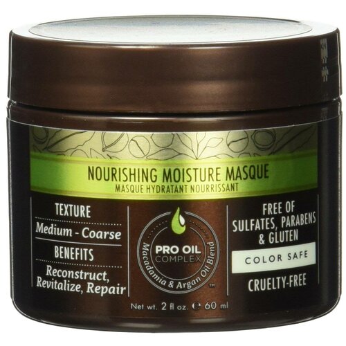 MACADAMIA PROFESSIONAL Маска питательная для всех типов волос / Nourishing Moisture masque 60 мл