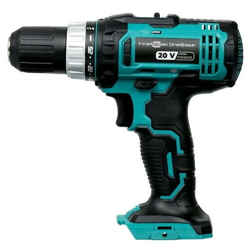 Дрель-шуруповерт аккумуляторный FinePower One Base без зарядного устройства и аккумулятора щеточный безударный быстрозажимной 242100₽