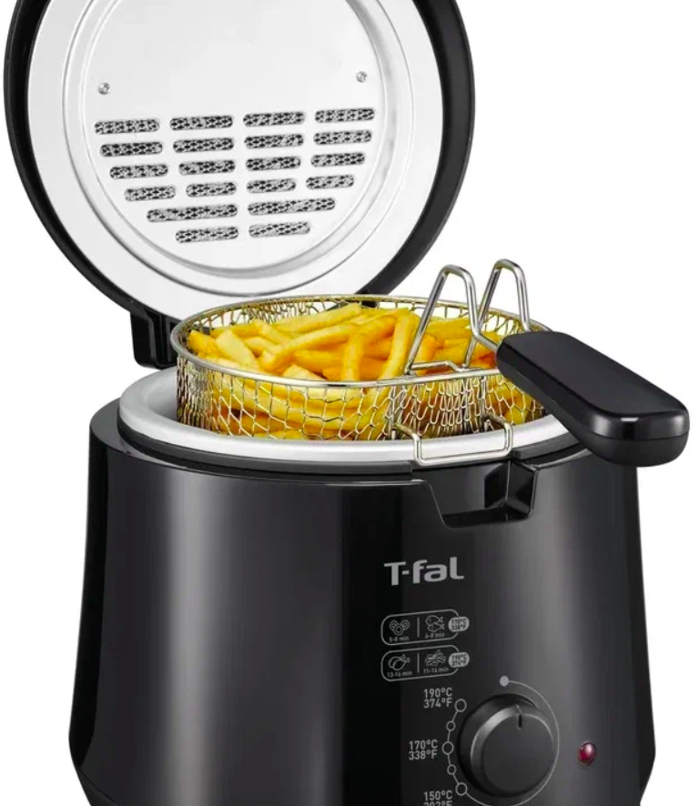 Фритюрница Tefal FF 230831 Principio чeрный - фотография № 9