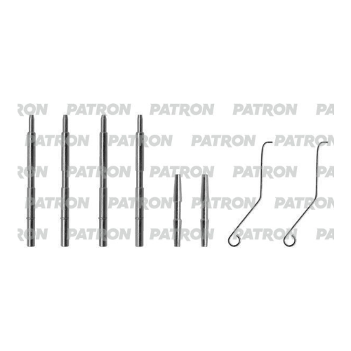 PATRON PSRK1110 Комплект монтажный тормозных колодок дисковых ALFA ROMEO:AR 8 C бортовой платформой/ходовая часть (280) 09.86-12.89,AR 8 фургон (280) 04.78-12.89, IVECO:DAILY I 01.85-08.98 1шт