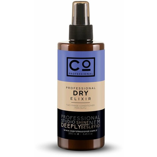 Двухфазный эликсир для сухих волос, термозащита CO PROFESSIONAL Dry Elixir, 250 мл