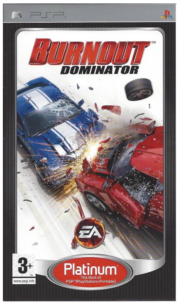 Burnout Dominator Essentials (PSP) английский язык