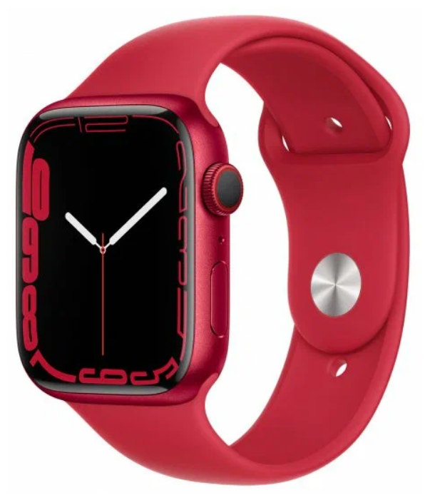 Умные часы Apple Watch Series 7 45 мм MKJU3 Aluminium Case, (PRODUCT)RED (Красный)