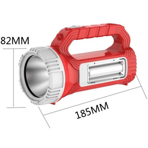 Фонарь прожекторный аккумуляторный, 5+1 Вт, 800 мАч, LED, COB, 18.5 х 8.2 см