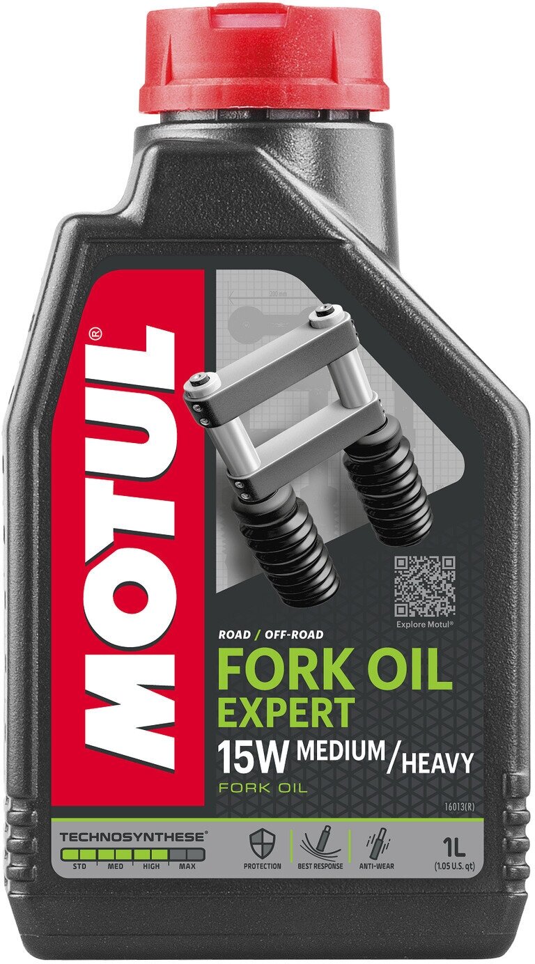 Масло Fork Oil Expert medium/heavy 15W 1л