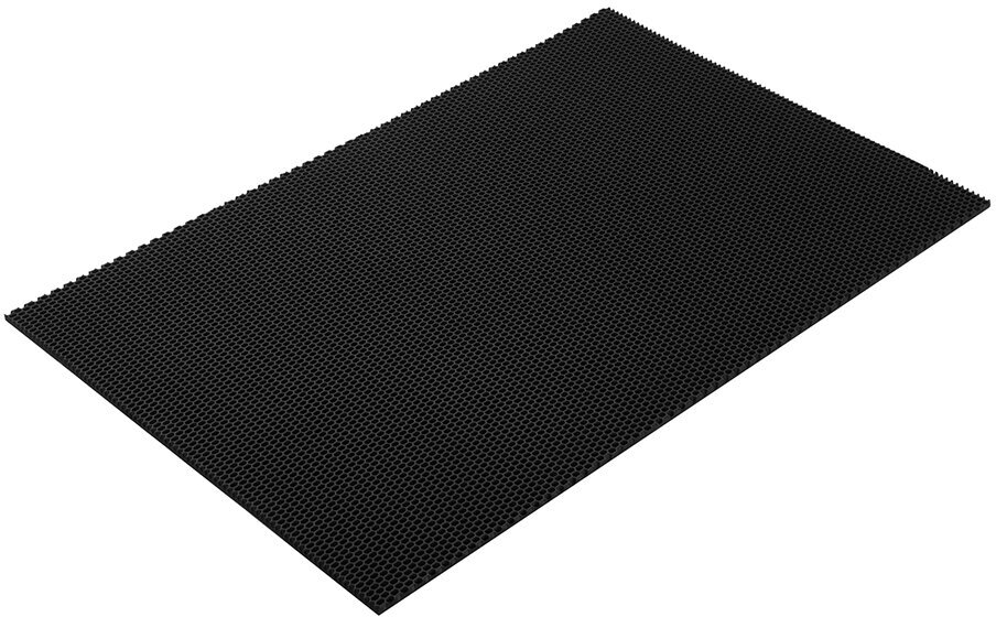 Коврик универсальный, 120х80 см, прямоугольный, EVA, черный, соты, УК-12080 - фотография № 2
