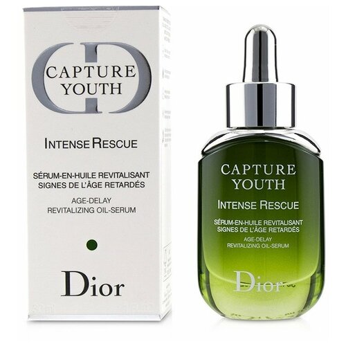 Dior Capture Youth Intense Rescue Интенсивное восстанавливающее масло-сыворотка для лица, 30 мл