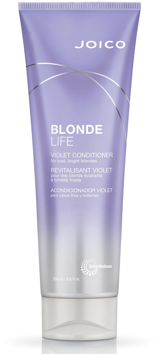 Joico Blonde Life Violet Conditioner Кондиционер для волос фиолетовый для холодных ярких оттенков блонда, 250 мл