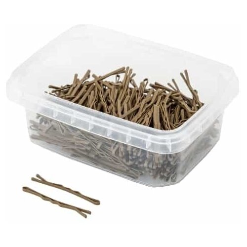 Невидимки темно бежевые 50 мм (250 гр) Sibel