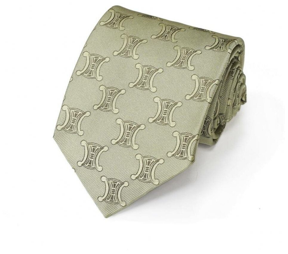 Стильный галстук с логотипами Celine 852411 