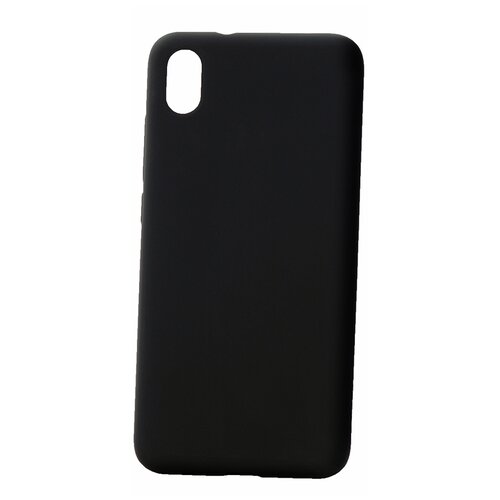 фото Чехол на xiaomi redmi 7a kruche silicone plain black