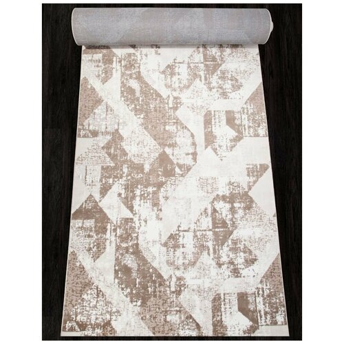 Ковровая дорожка 1253C - VIZON SHRINK / BEIGE HEATSET - коллекция Valentino 0.80x25.00