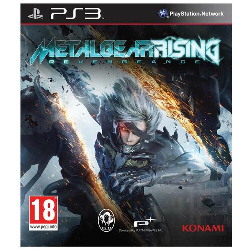 Игра Metal Gear Rising: Revengeance для PlayStation 3 мешок для сменной обуви с принтом с принтом metal gear rising revengeance 34328