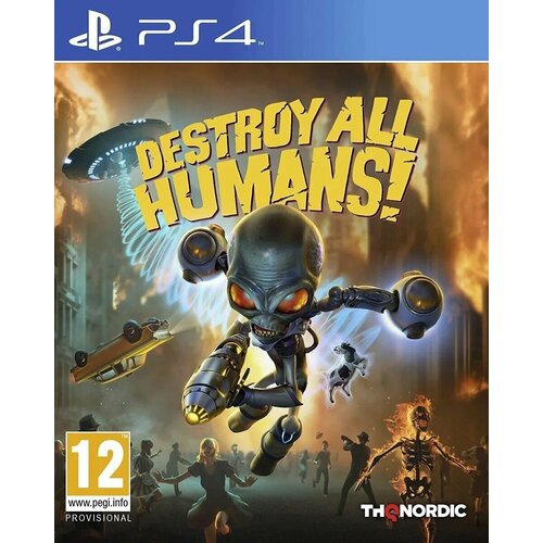 Игра Destroy All Humans! (PlayStation 4, Русские субтитры) destroy all humans 2 reprobed ps5