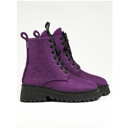 фото Ботинки marevo, размер 37, фиолетовый