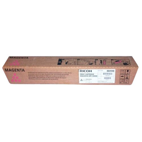 Картридж Ricoh MP C3000E Magenta, 15000 стр, пурпурный картридж ricoh mp c3000e magenta 15000 стр малиновый