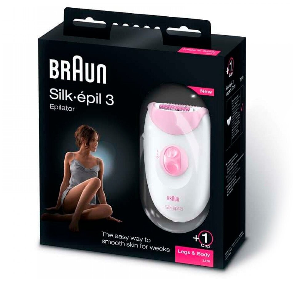 Эпилятор Braun 3370 Silk-epil - фотография № 4