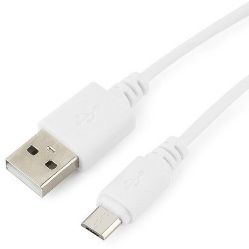 Кабель Cablexpert CCP-mUSB2-AMBM-6W, microUSB - USB, 1.8 м, зарядка + передача данных кабель cablexpert ccp musb2 ambm w 1m microusb usb 1 м зарядка передача данных белый