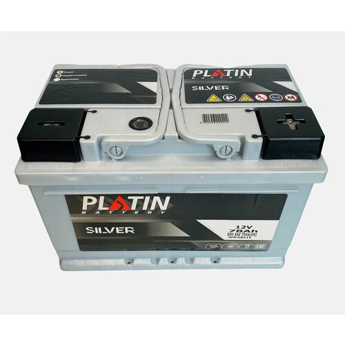 Аккумулятор автомобильный Platin Silver 78 Ач 750 A о. п. низкий SMF L3B 278х175х175