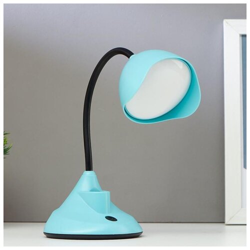 фото Лампа настольная risalux led, 3 вт, usb, 9,5*10,5*30 см