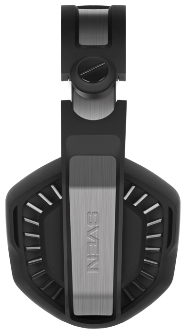 Игровые наушники с микрофоном AP-U990MV, черный-красный (USB, 7.1)