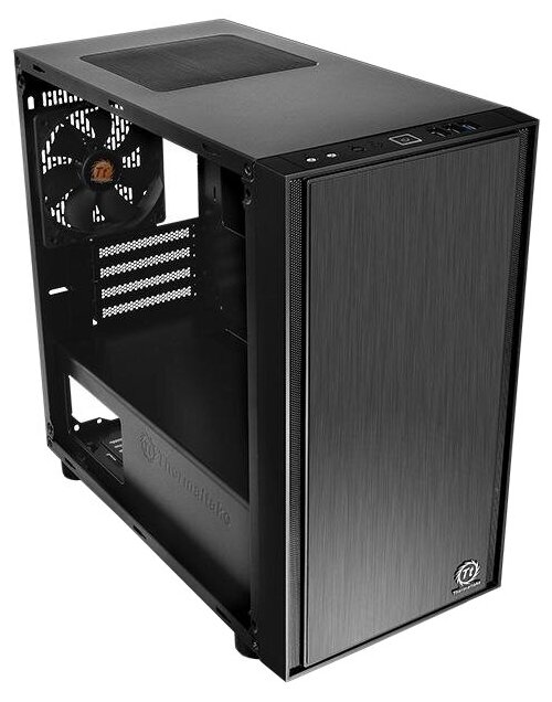 Корпус Thermaltake Versa H17 черный без БП mATX 2xUSB2.0 1xUSB3.0 audio bott PSU