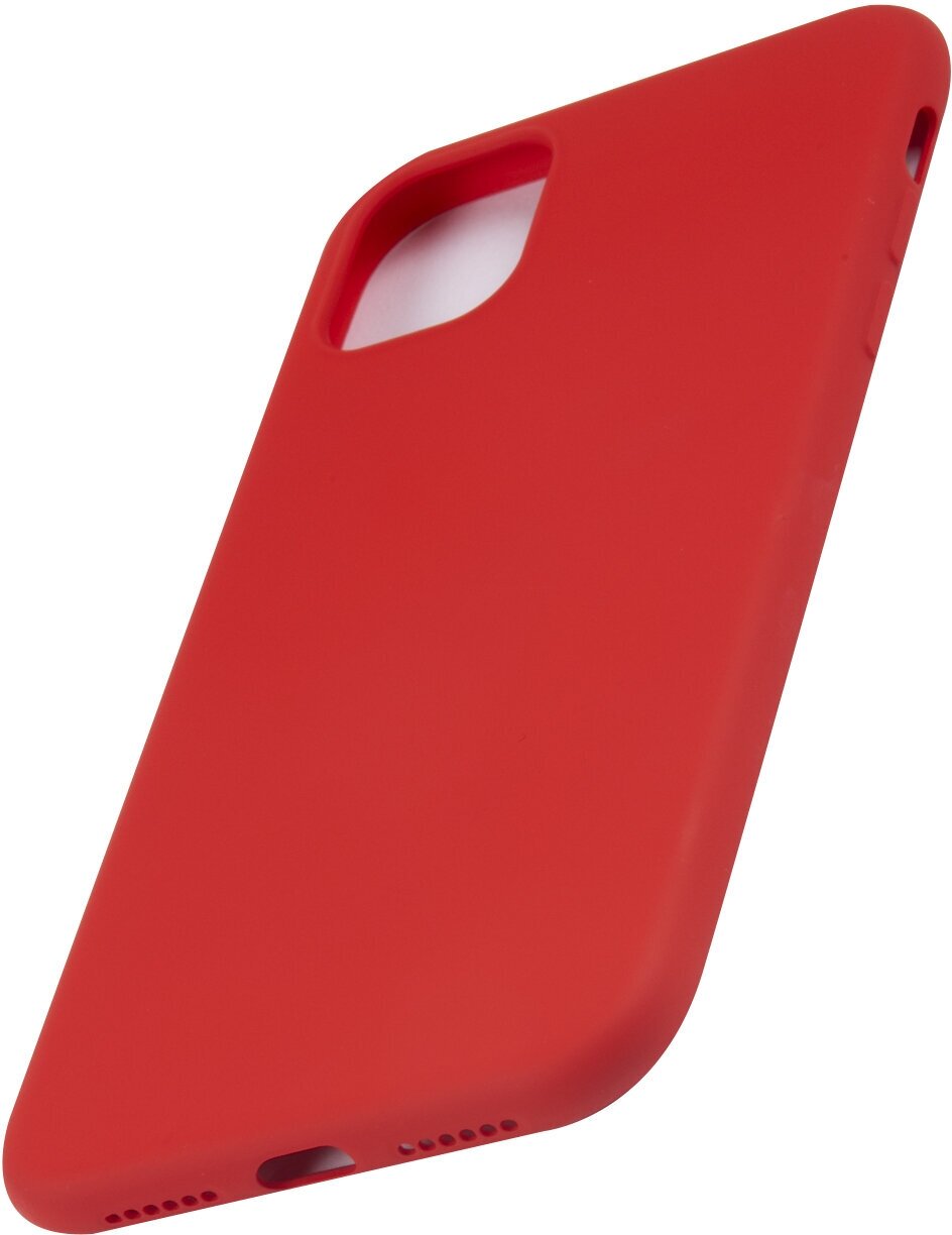 Чехол mObility для APPLE iPhone 11 Soft Touch Red УТ000020649 - фото №2