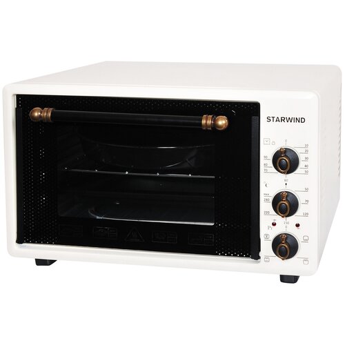 Мини-печь Starwind SMO2026 36л 1300Вт бежевый 1582200₽