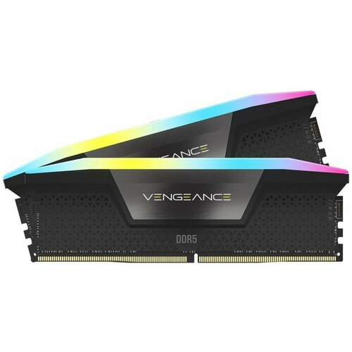 Оперативная память 32Gb DDR5 5600MHz Corsair Vengeance RGB 2x16Gb KIT CMH32GX5M2B5600C36K 2063000₽
