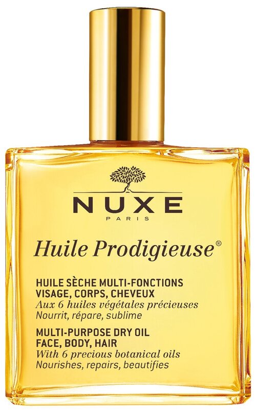 Nuxe Масло для лица, тела и волос Сухое Huile Prodigieuse, 50 мл