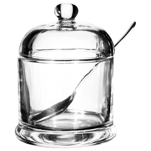 Сахарница Gift'n'Home SUG-260gl 9.5 см прозрачный 12.5 см 260 мл
