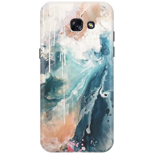 фото Re:paчехол - накладка artcolor для samsung galaxy a5 (2017) с принтом "брызги красок"