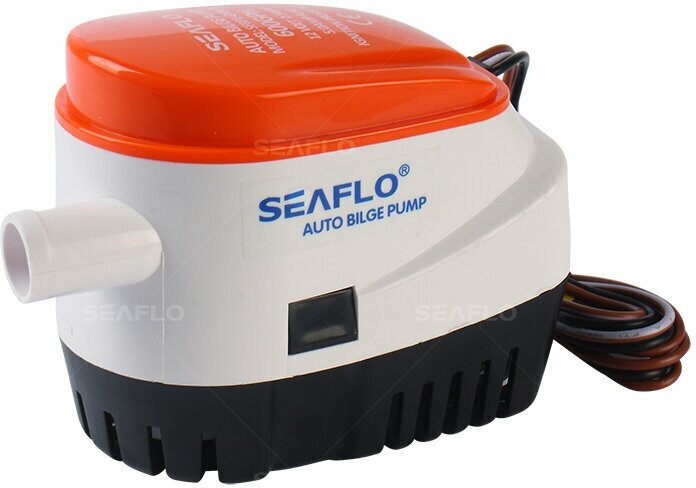 Помпа осушительная автомат SeaFlo 24В 1100GPH 70л/мин (SFBP2-G1100-06, 10264269)