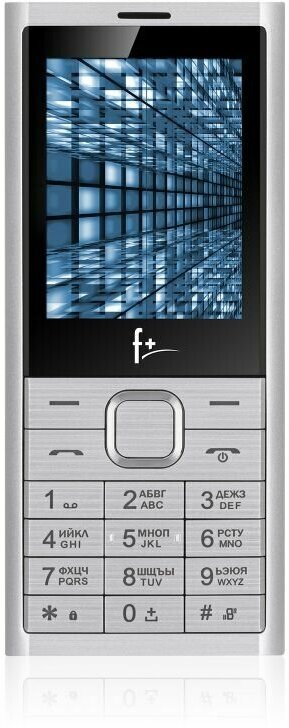 Телефон F+ B280 Silver