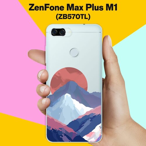 Силиконовый чехол на ASUS ZenFone Max Plus (M1) ZB570TL Горы / для асус Зенфон Макс Плюс М1 силиконовый чехол лавандовые поля на asus zenfone max plus m1 zb570tl асус зенфон макс м1 плюс