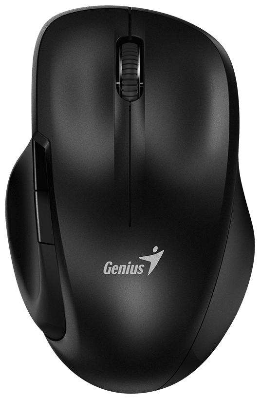 Мышь Wireless Genius 31030029400 чёрная, 1200dpi, 5 кнопок - фото №1