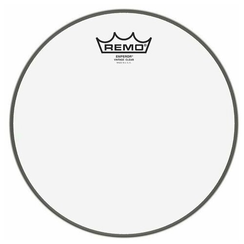 Пластик для барабана 12 Remo VE-0312-00 remo bb 1320 00 20 emperor clear прозрачный двойной пластик для бас барабана